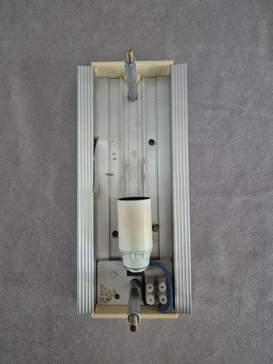 Image 1 of Vintage Hoffmeister Wall Lamp 45266 Z – 1980s Ice-Glass Sconce, German Design, Excellent Look