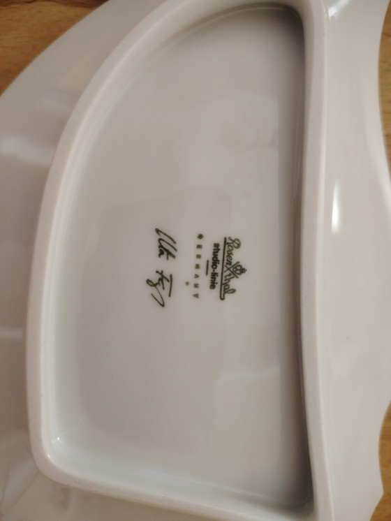 Image 1 of Rosenthal Uta Feyl vintage kom gebaksbord zeldzaam