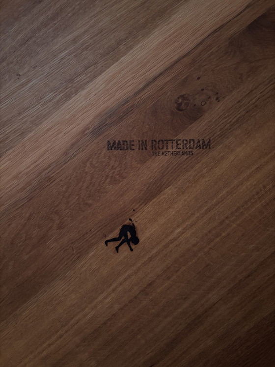 Image 1 of Eikenhouten eettafel