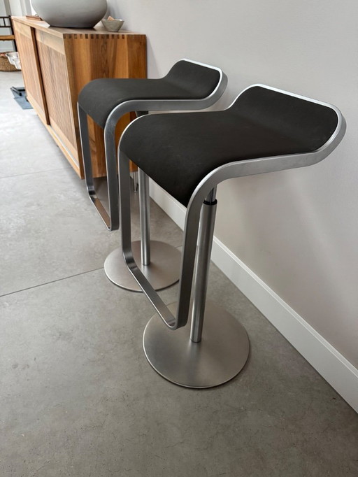 Lapalma LEM bar stool stainless steel