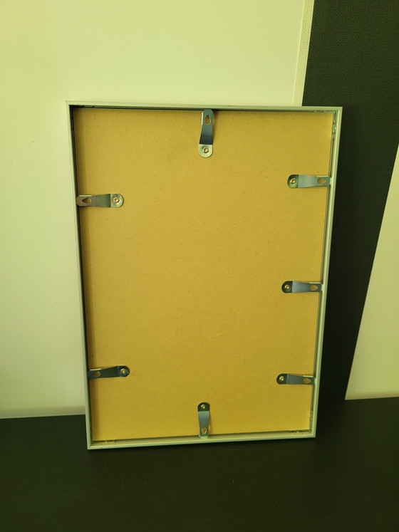 Image 1 of Original Yayoi Kusama print framed.