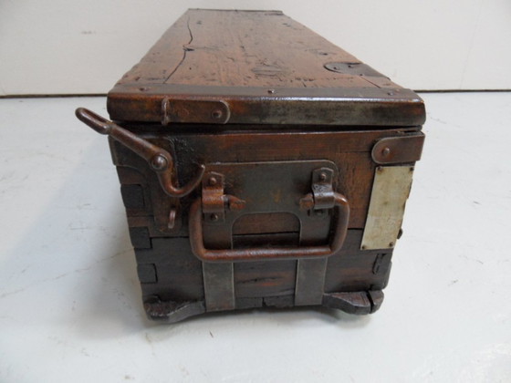 Cassapanca militare antica – Armadi contenitori, Wood, Klassiek (photo 8 of 11)
