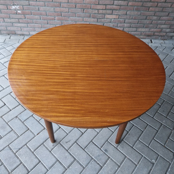 Image 1 of Vintage Ronde Eettafel Jaren 60