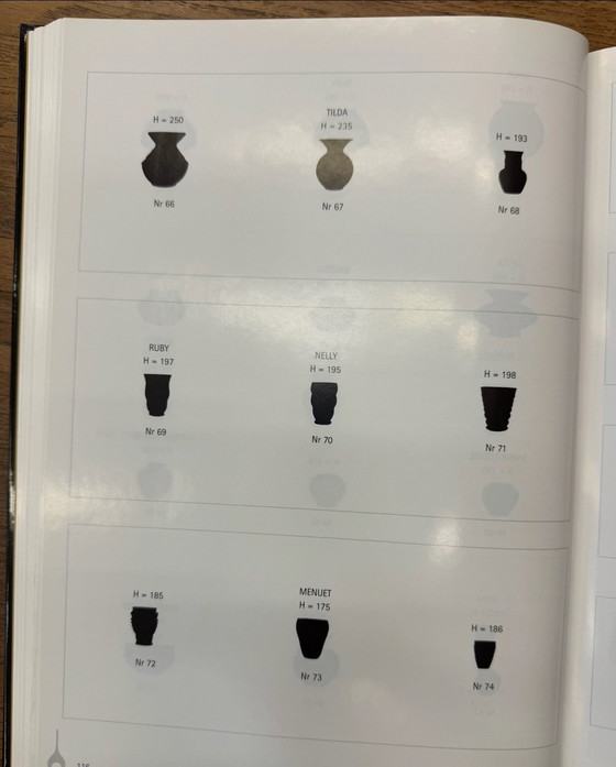 Image 1 of Vetro di Booms - Art Déco - Vaso " RUBY "