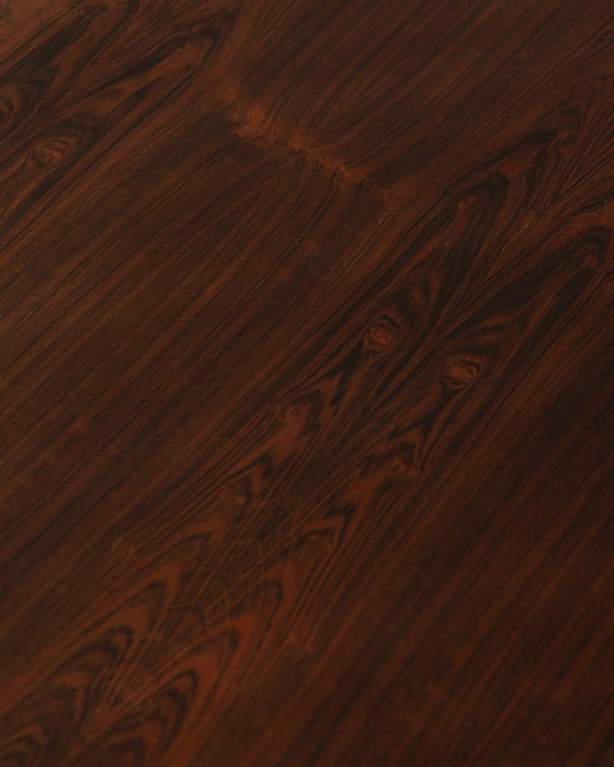 Image 1 of Table basse vintage en palissandre (modèle 283) de Johannes Andersen pour CFC Silkeborg | Table ronde de style danois moderne