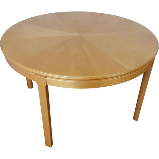 Mesa auxiliar vintage de Carl Malmsten, Suecia, 1950