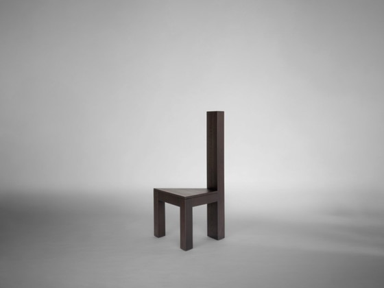 Image 1 of Skulpturaler Stuhl – Trigon Chair vom Designstudio Mokko