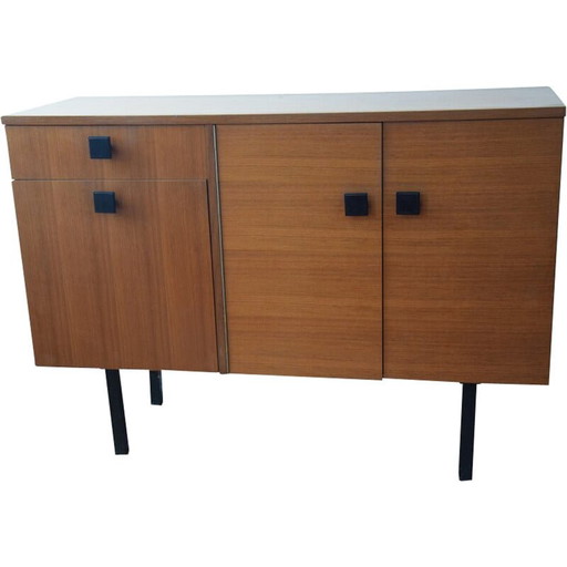 Aparador vintage de madera escandinavo, 1950-1960