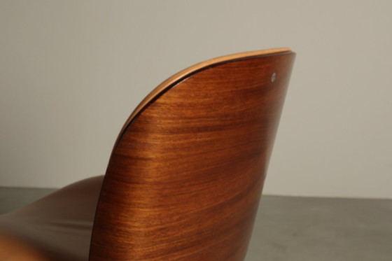 Image 1 of ‘Parioli’-bureaustoelen van Ennio Fazioli voor MIM Roma, Italië, jaren 60