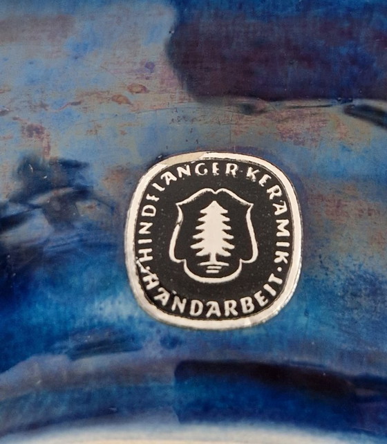 Image 1 of Ciotola-Plateau-maiolica.Hindelanger Keramik.60'Germania.