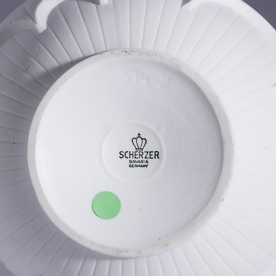 Image 1 of Vintage OP ART Vase - Scherzer Bavaria Midcentury