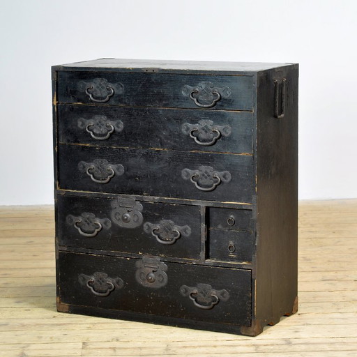 Cómodas Tansu japonesas, circa 1870