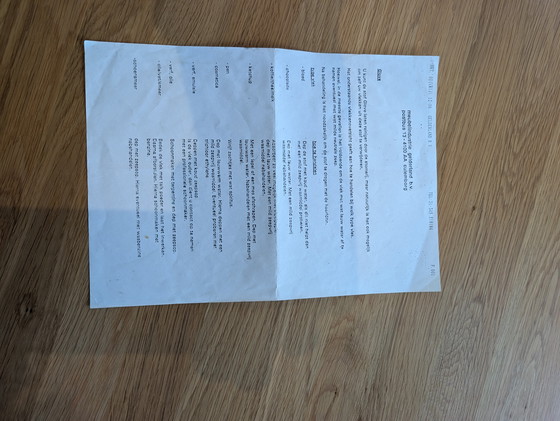 Image 1 of Banco Gelderland con taburete a juego