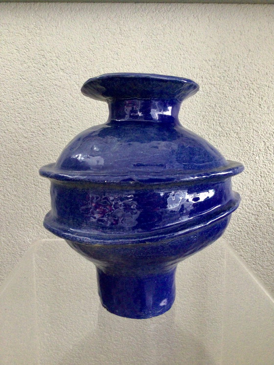 Image 1 of Vintage vase signed Unica