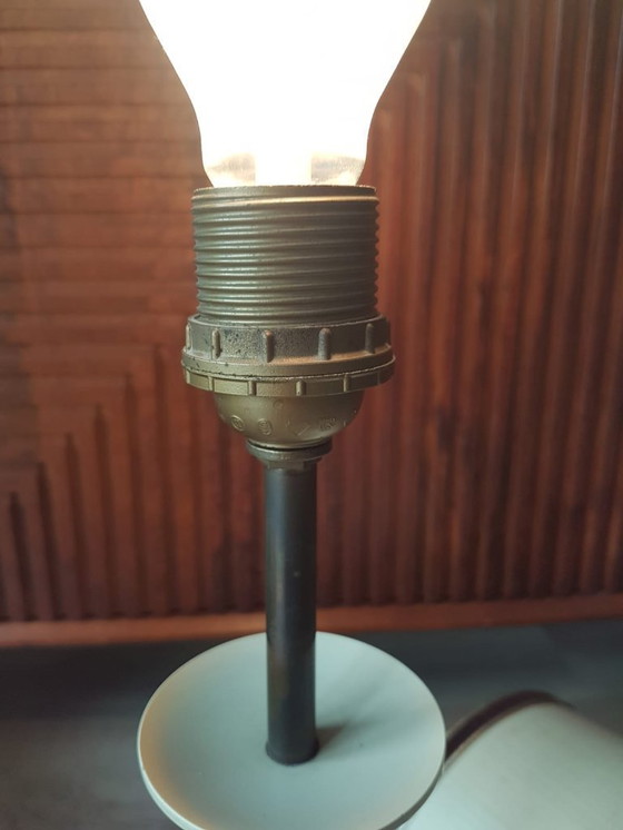 Image 1 of Lampe de table Kullmann Vintage Brass Textile - Etat d'origine