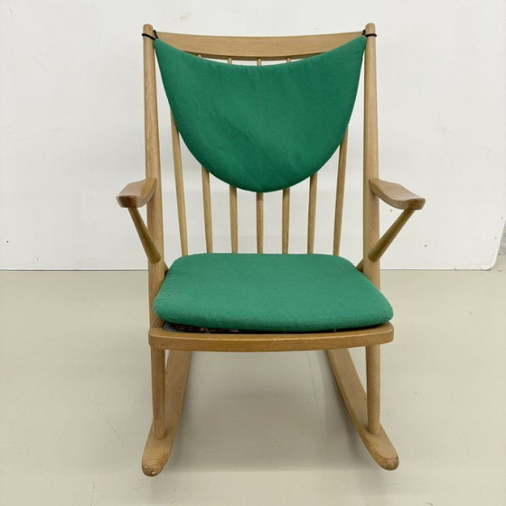 Frank Reenskaug Voor Bramin Schommelstoel Model 182 – Schommelstoelen, Wood (photo 9 of 14)