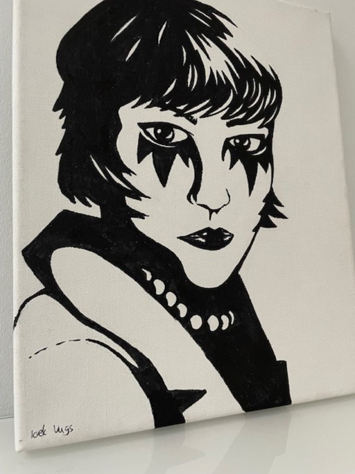 New Wave - Schilderij Loek Vugs