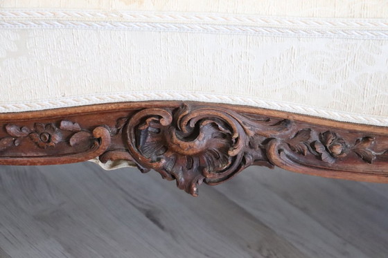 Image 1 of Chaise longue ancienne, Italie, fin du XIXe siècle