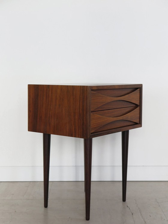 Table de nuit par Arne Vodder, Danemark, années 1950 – Mobler, Tables de nuit, Scandinavian (photo 2 of 9)
