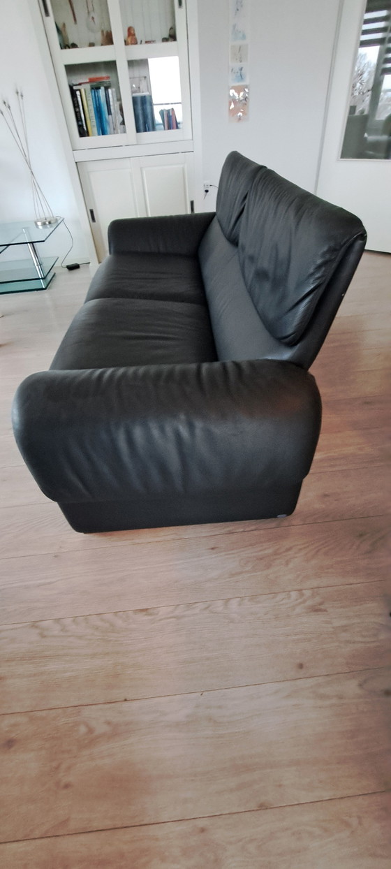Image 1 of De Sede DS 2011, 2,5-Sitzer, schwarzes Leder