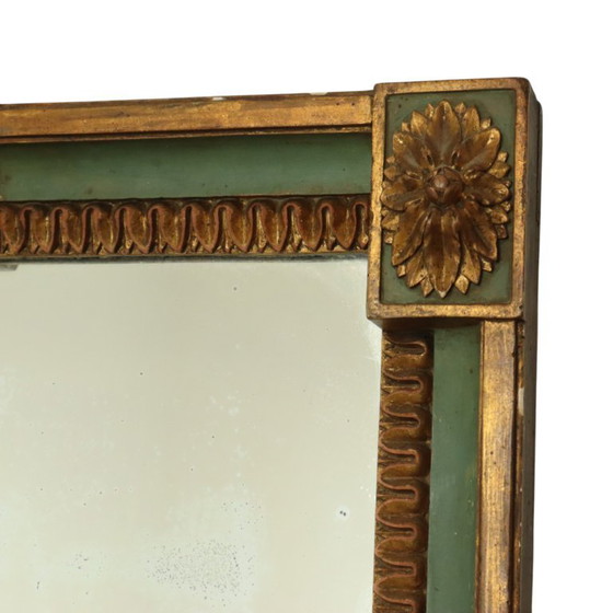 Image 1 of Groene Gouden Spiegel Begin 20ste Eeuw