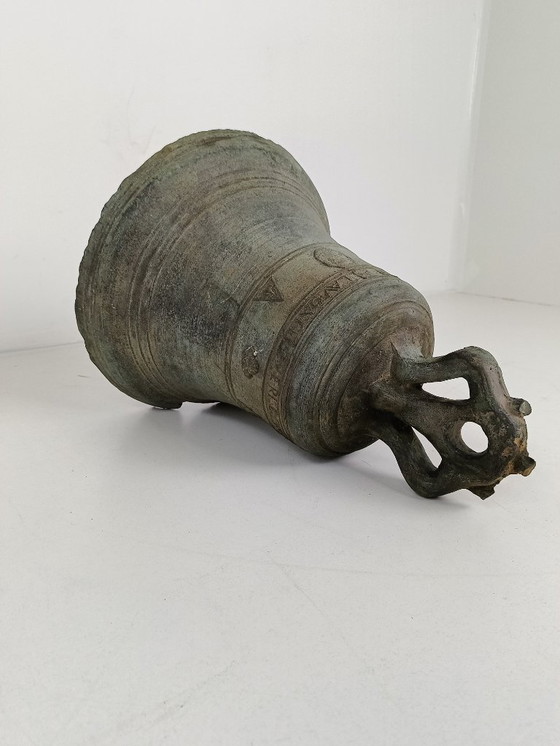 Image 1 of Great Antique bronze Church bell from 1679