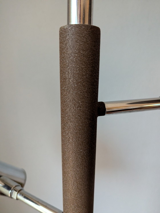 Image 1 of Brown Wilko Triple Eyeball Space Age Floor Lamp