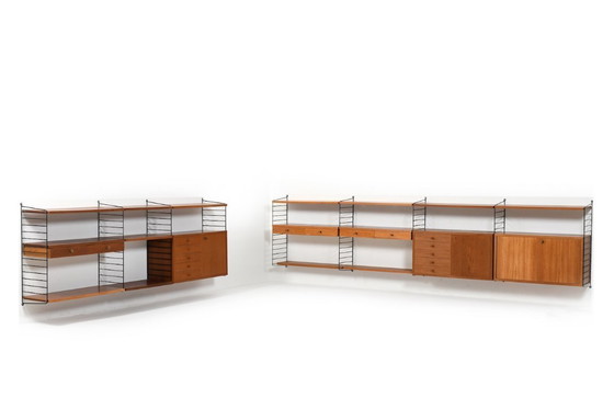 Image 1 of Shelf System by Kajsa & Nils Nisse Strinning for String AB 1950s