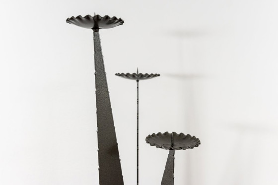 Image 1 of Brutalistischer hoher Kerzenständer, Polen, 1970er Jahre