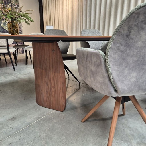 Mobitec Dining Table Dolmen Organic Walnut 120x270