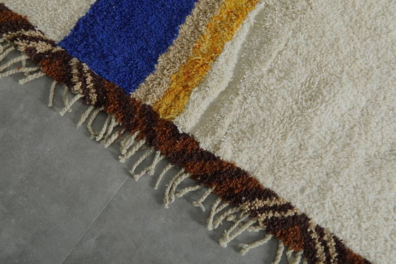 Image 1 of Alfombra de lana natural hecha a mano, tamaño 150/250 cm.