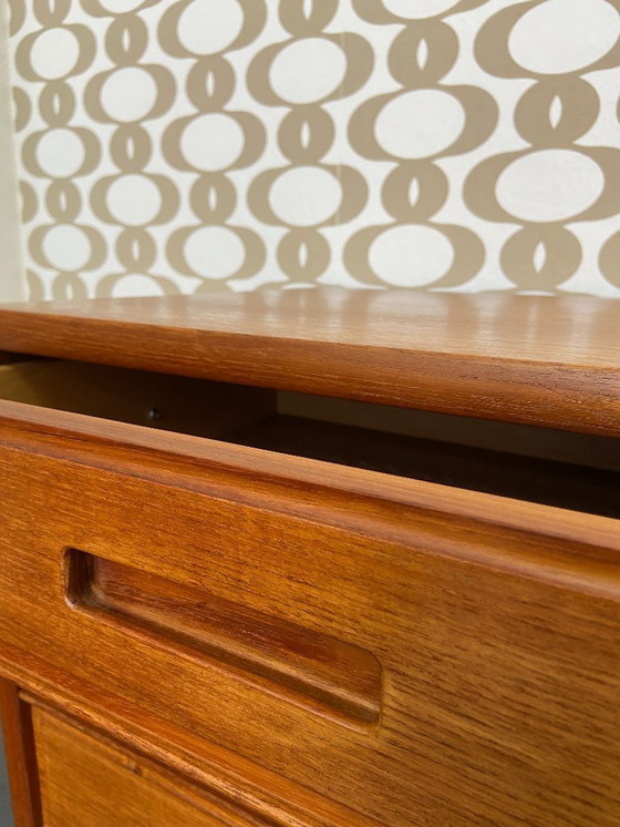 Image 1 of Armadio danese vintage in teak con 4 cassetti e anta