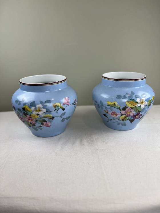 Image 1 of Paire de cache pots anciens