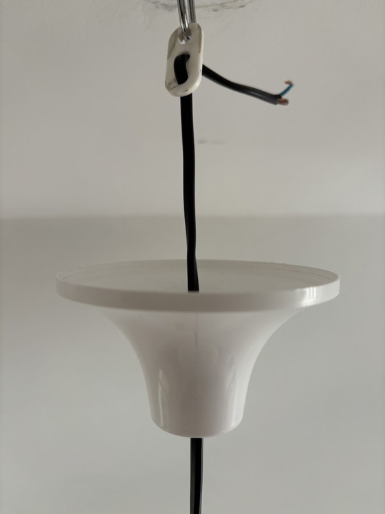 Dijkstra Space Age/UFO Pendant Lamp from the 60s/70s – Metal, Plastic (photo 10 of 10)