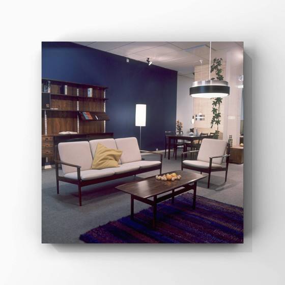 Image 1 of 1x Mid century Salon, 1964 | vintage interieur fotografie 