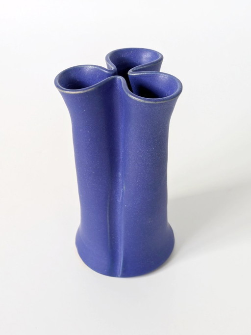 Midcentury Aage Würtz Ceramic Bud Vase | 1960's Danish Pottery