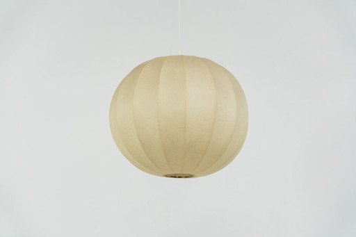Gran lámpara colgante Cocoon (Alemania, años 60).
