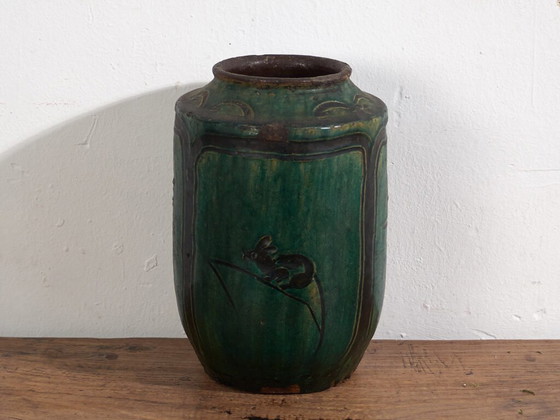 Jarrón asiático antiguo (c.1820) #25 – Jarrones (photo 29 of 40)
