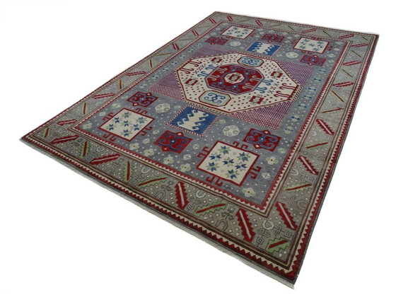Image 1 of Kazak - 300 x 205 cm - Handgeknoopt vloerkleed