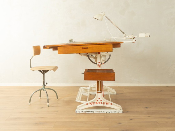Image 1 of Tekentafel uit de jaren 50 van Nestler, vintage