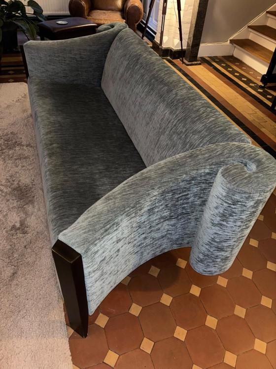 Unieke arX Gelderland Model 8230 Design Sofa – Maroeska Metz – 1990s – 3-5 zitsbanken, Cotton, Velvet (photo 2 of 6)