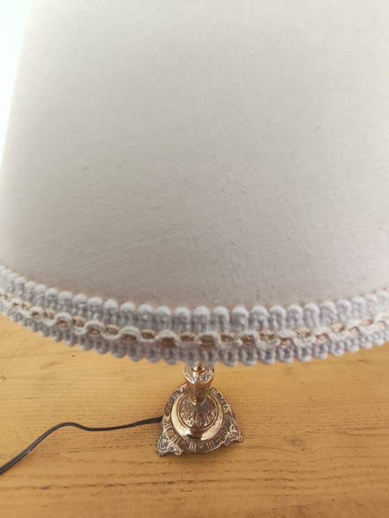 Image 1 of Lámpara de latón Art Nouveau