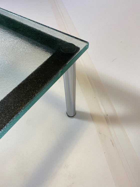 Cassina Tavolino da caffè in vetro Le Corbusier anni '70 LC 10 – Tavolini da caffè, Glass, Metal (photo 7 of 9)