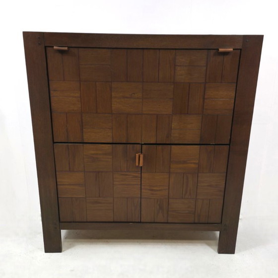 Image 1 of Brutalist cabinet / bar cabinet Frans Defour 70's design