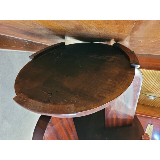 Image 1 of Vintage Art Deco mahogany coffee table, France 1930
