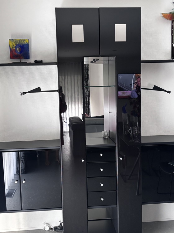 Rolf Benz Design Wandmeubel Hoogglans Zwart - – Wandkast, Other (photo 4 of 10)