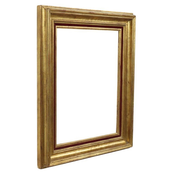 Image 1 of Cornice classica in legno color oro