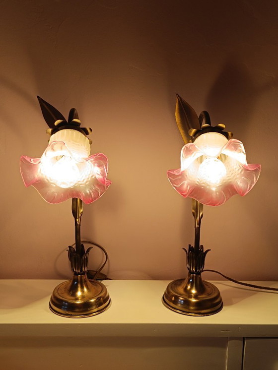 Image 1 of Coppia di lampade da tavolo vintage