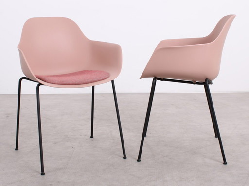 6x Crassevig Pola Round P/4L chair pink