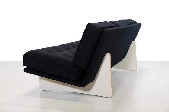 Divano Artifort C671 di Kho Liang Ie in lana nera – Divani 3 posti, Mid Century Modern (photo 3 of 9)
